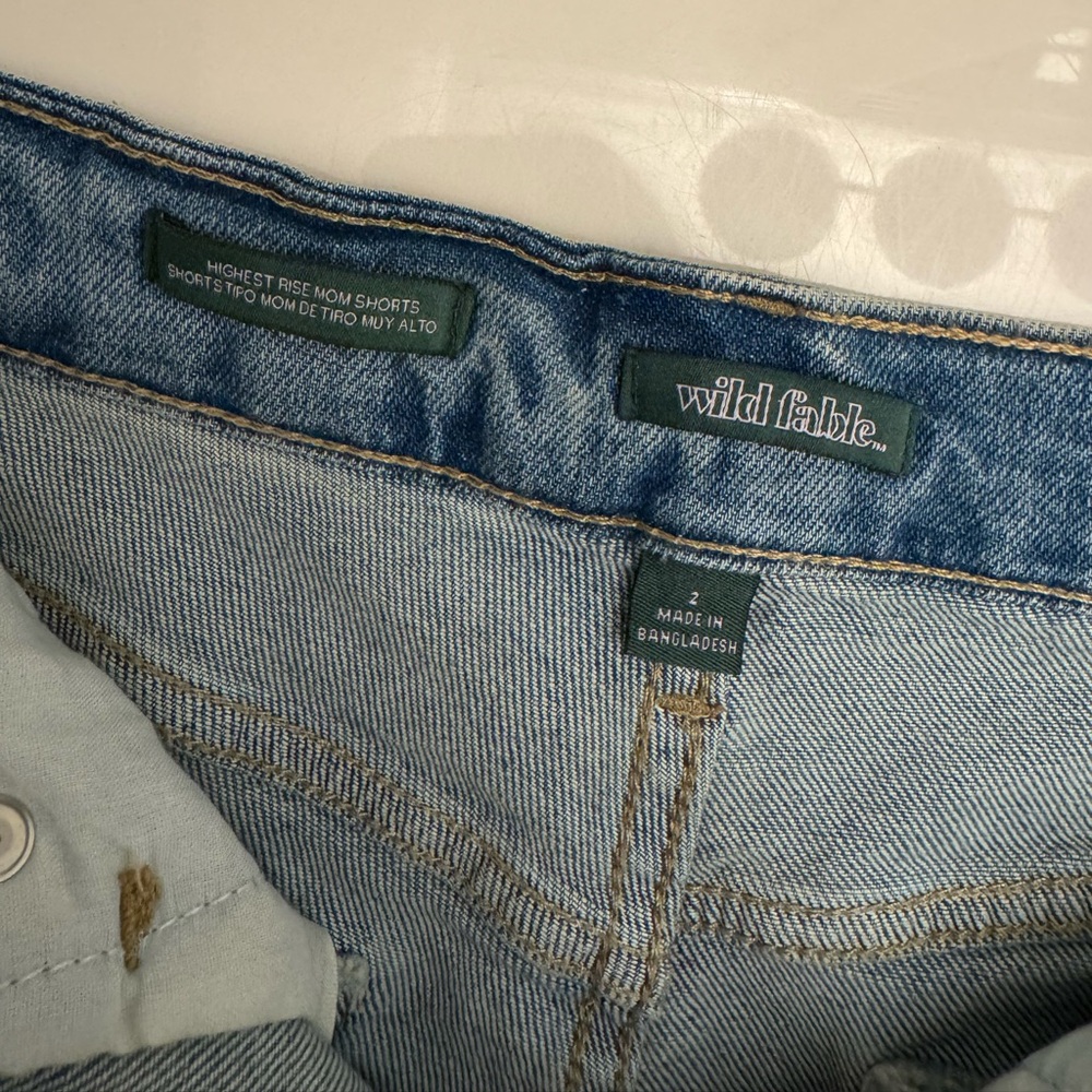 Wild Fable Highest Rise Mom Short - Picture 8 of 9
